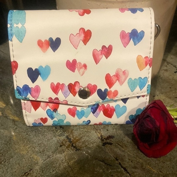 pinpac Handbags - Heart wristlet Pinpac 💕💕💕​